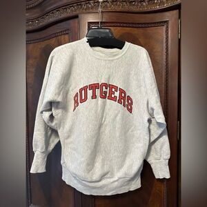 VINTAGE Rutgers crew neck sweatshirt
